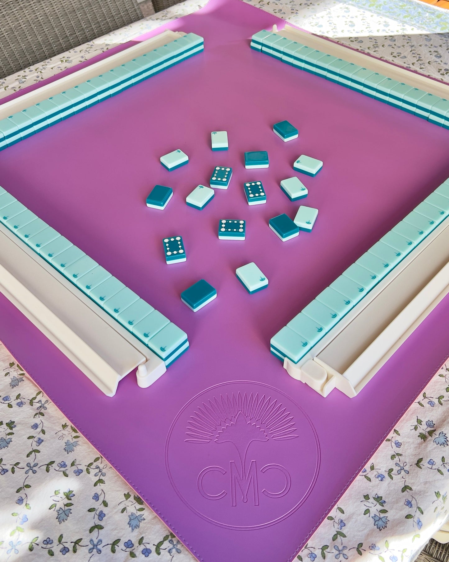 Reversible Vegan Leather Game Mat