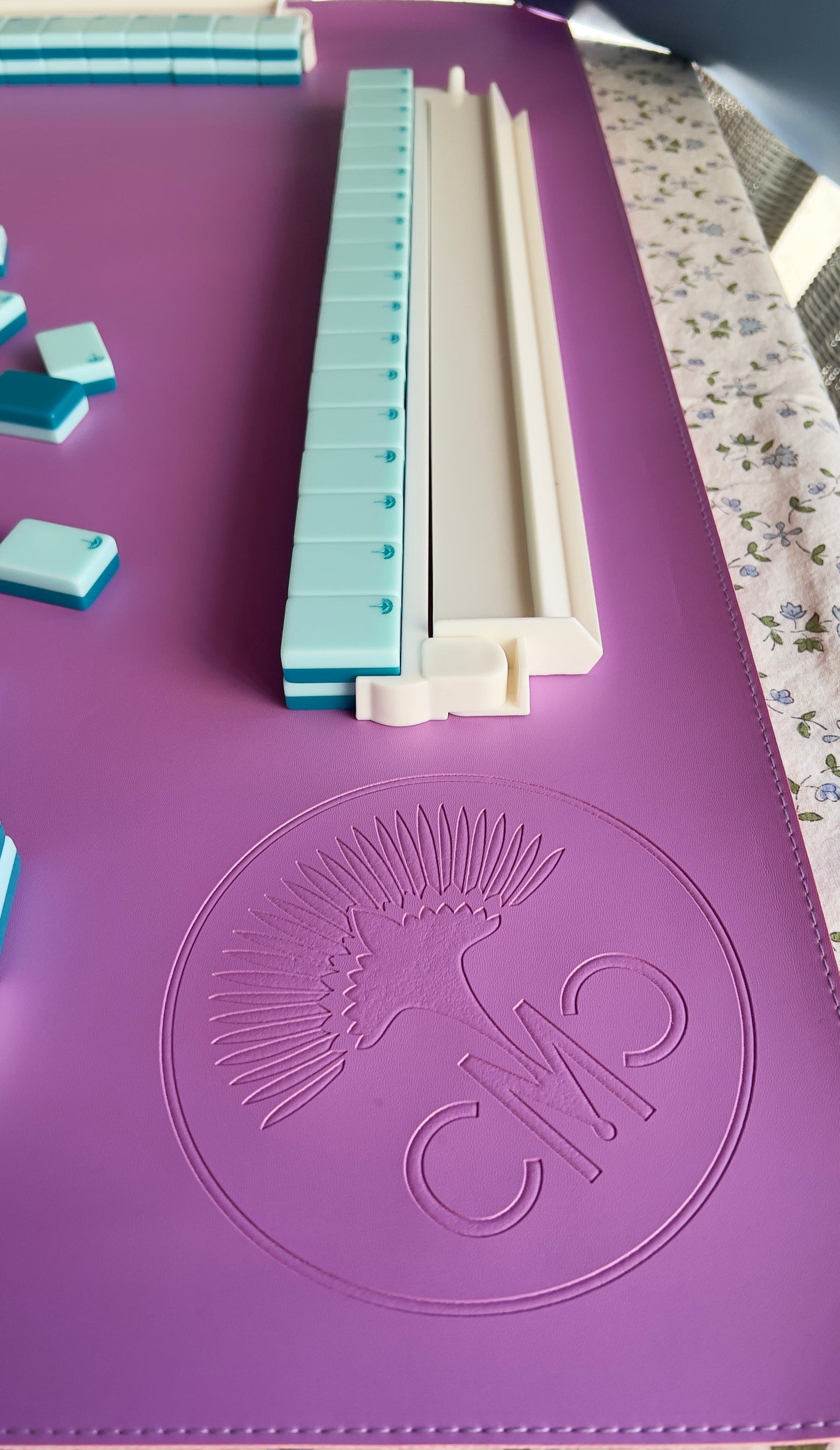 Reversible Vegan Leather Game Mat