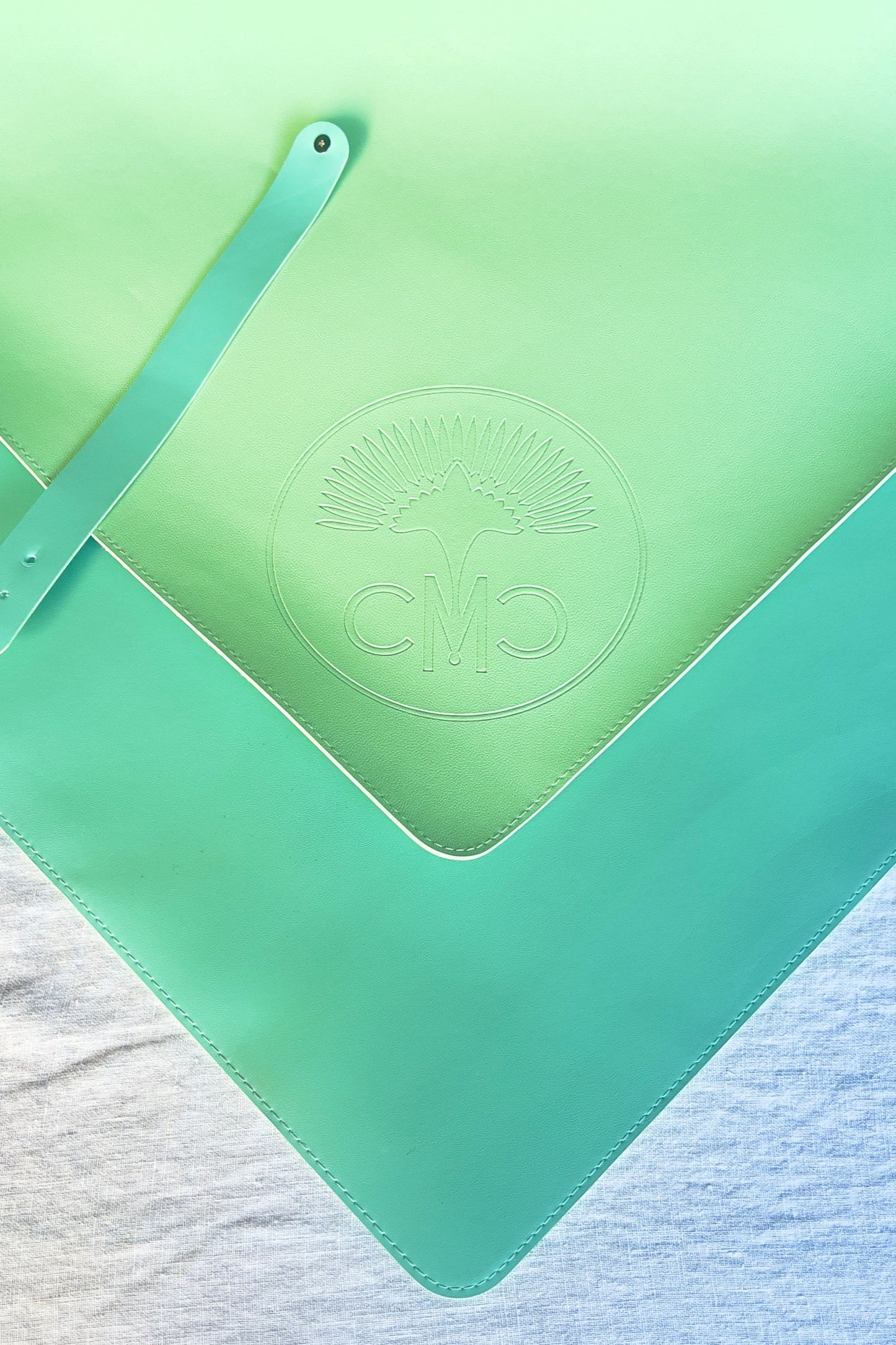 Reversible Vegan Leather Game Mat