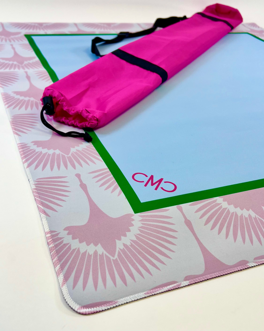 The Migration Mat –Pink & Light Blue