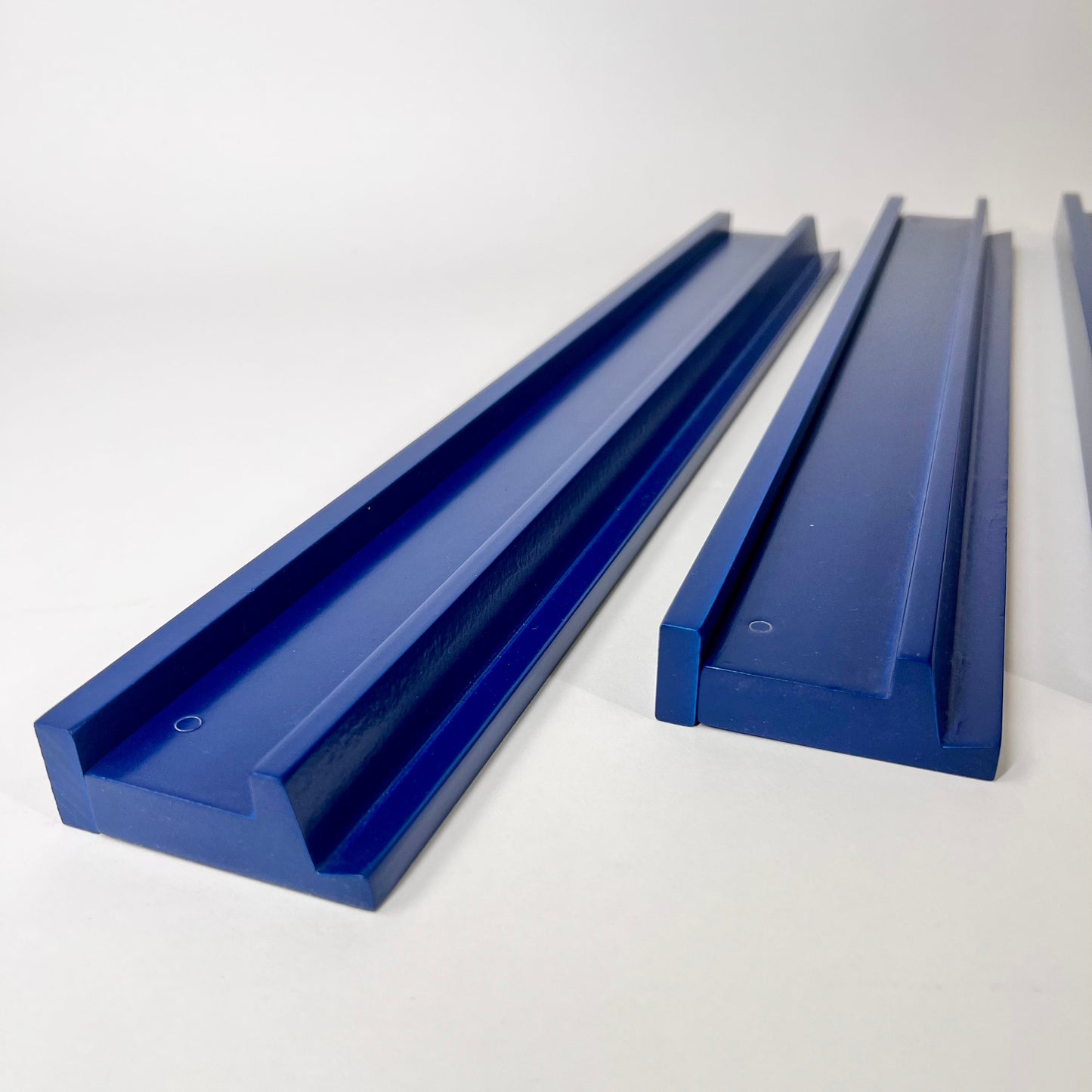 20" Wooden Mahjong Racks with Magnetic Pusher – Set of 4, 4 Color Options