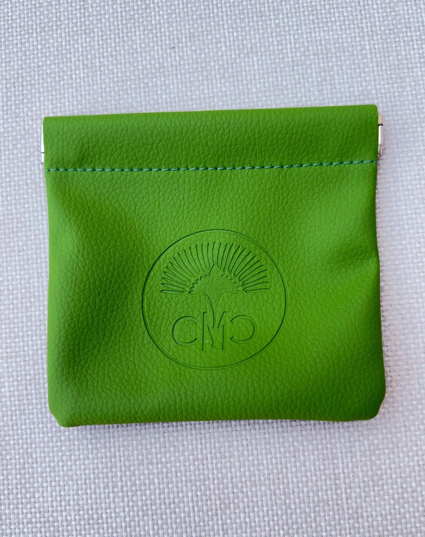 Vegan Leather Change Purse, 4 Color Options