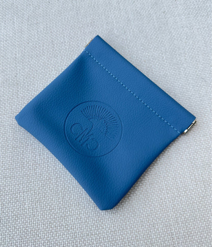 Vegan Leather Change Purse, 4 Color Options