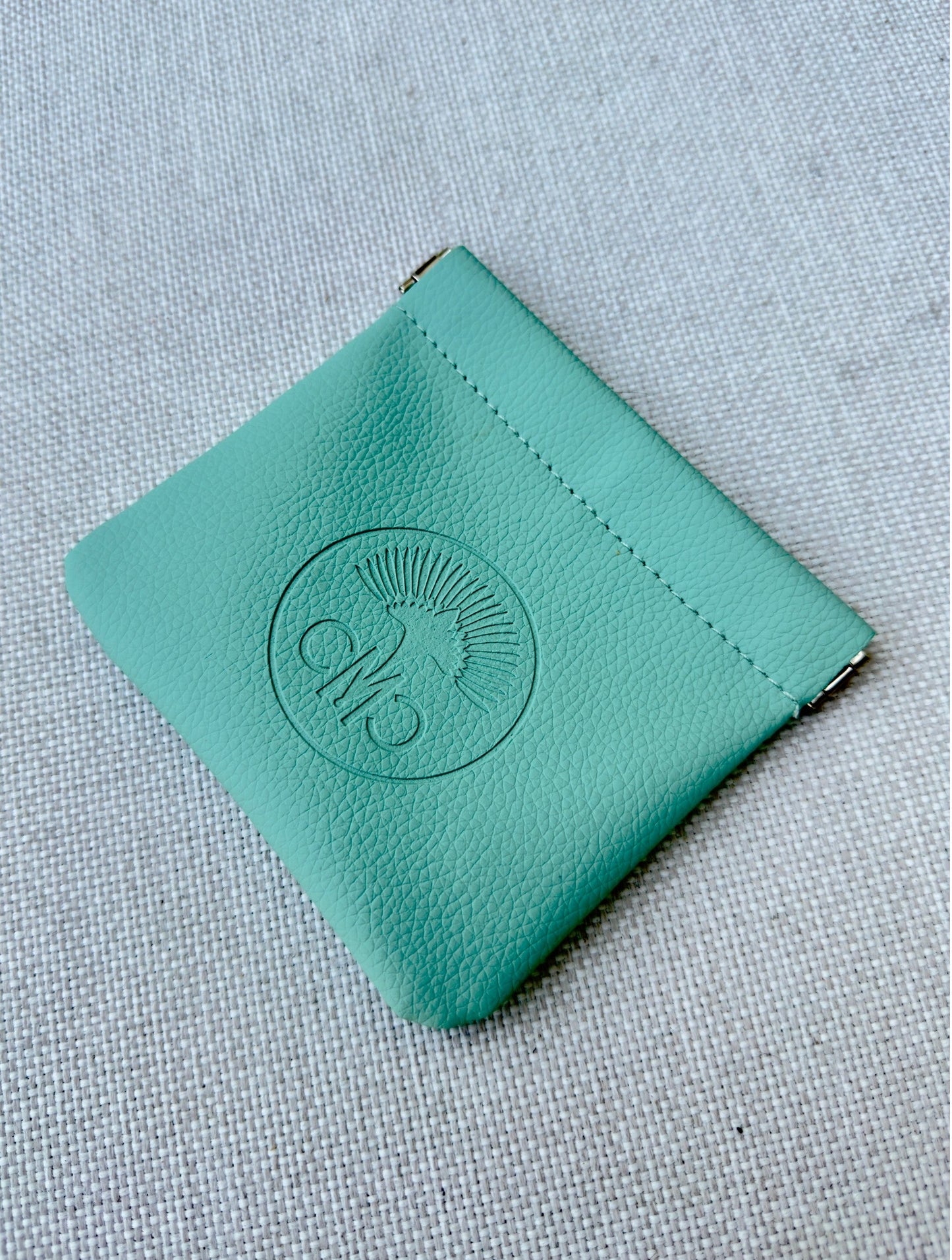 Vegan Leather Change Purse, 4 Color Options