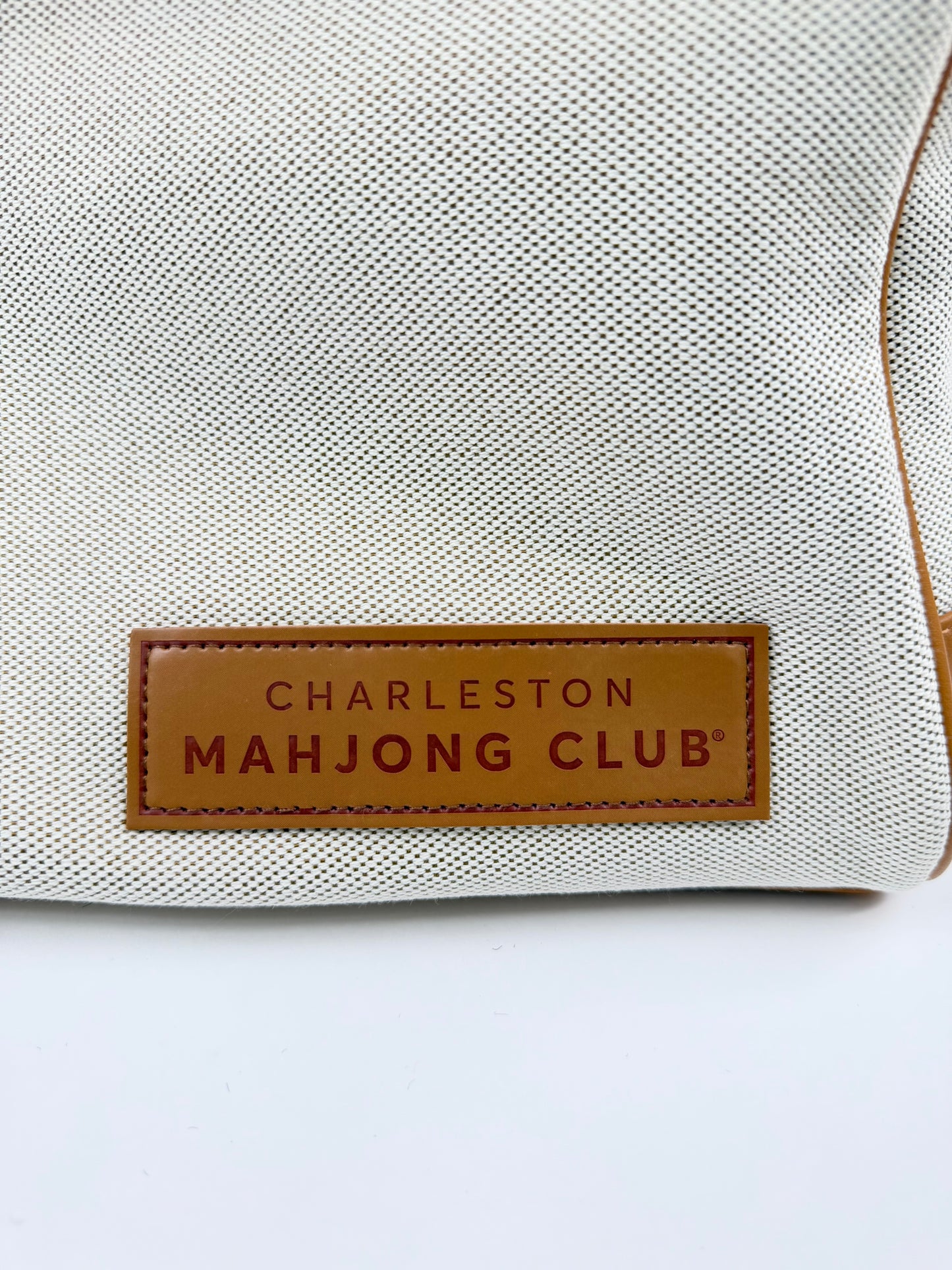 NEW! Canvas & Leather Tote Bag