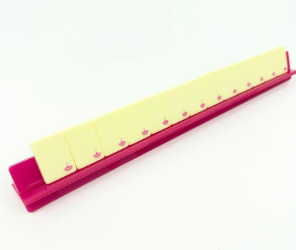 Acrylic Travel Racks & Rack Bag- Hot Pink
