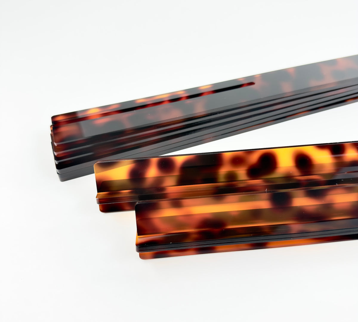 Acrylic Travel Racks & Rack Bag- Tortoise