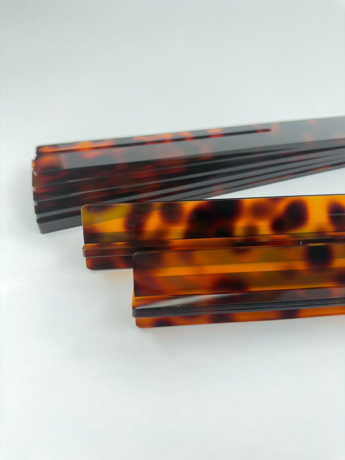 Acrylic Travel Racks & Rack Bag- Tortoise