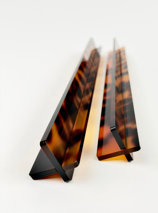 Acrylic Travel Racks & Rack Bag- Tortoise