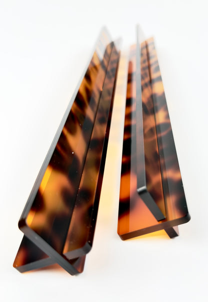 Acrylic Travel Racks & Rack Bag- Tortoise