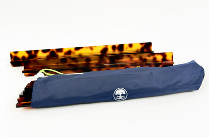 Acrylic Travel Racks & Rack Bag- Tortoise