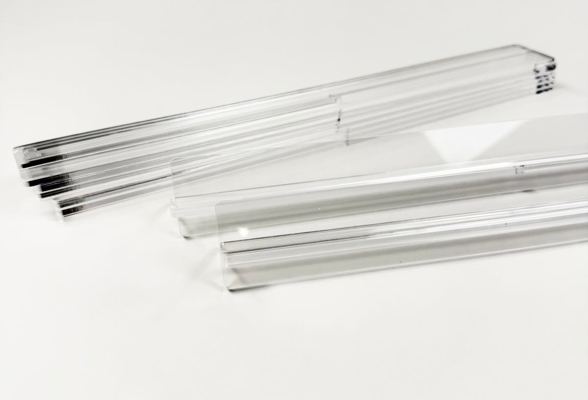 Acrylic Travel Racks & Rack Bag- Clear
