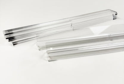 Acrylic Travel Racks & Rack Bag- Clear