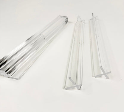Acrylic Travel Racks & Rack Bag- Clear
