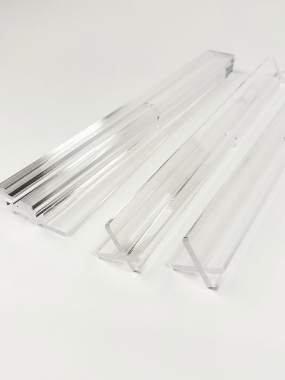 Acrylic Travel Racks & Rack Bag- Clear