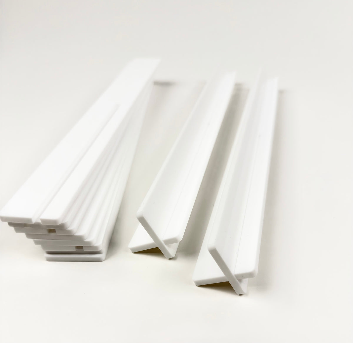 Acrylic Travel Racks & Rack Bag- White