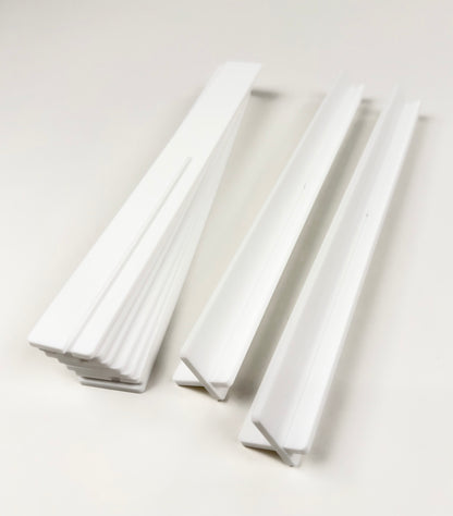 Acrylic Travel Racks & Rack Bag- White