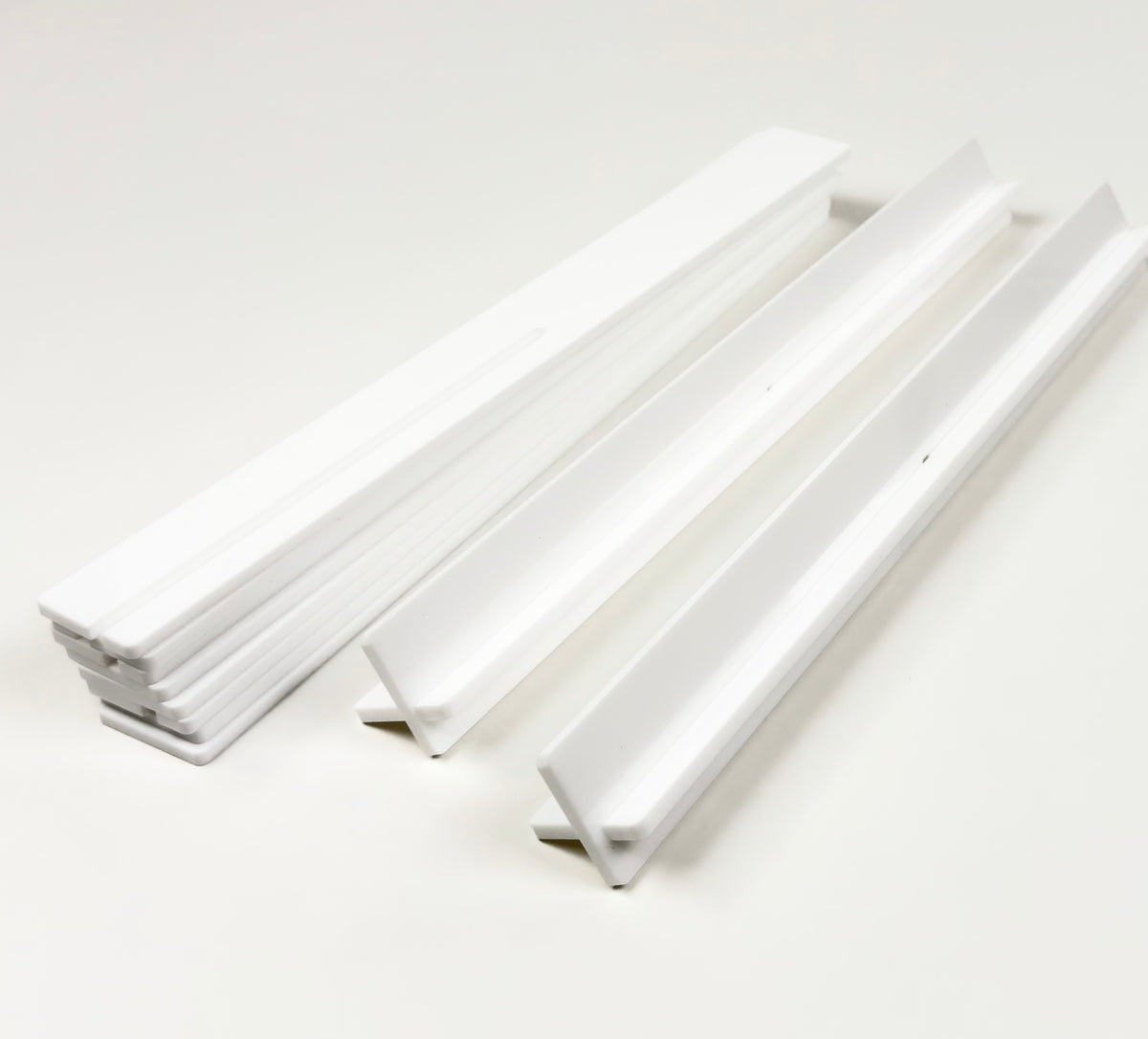 Acrylic Travel Racks & Rack Bag- White