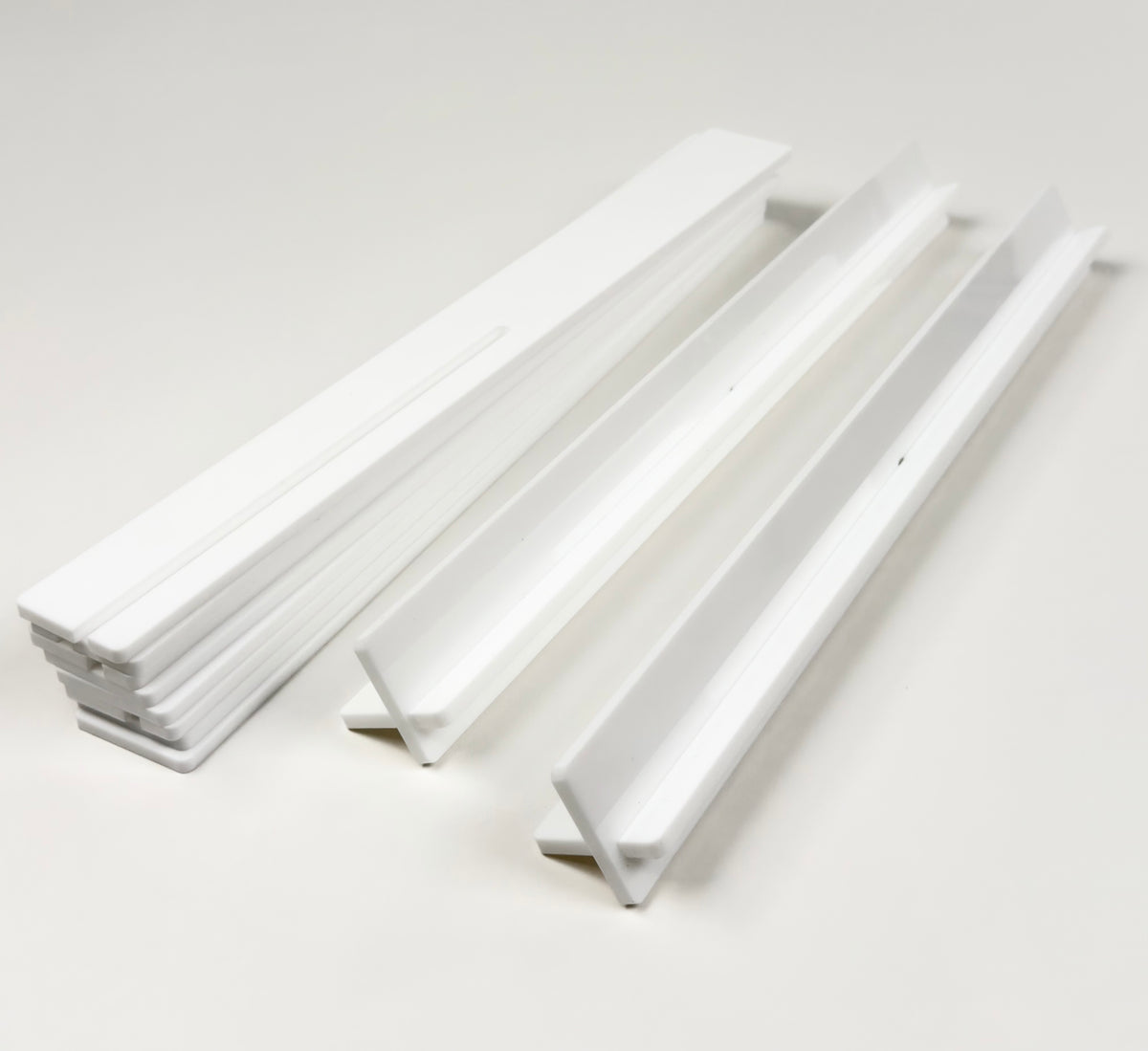 Acrylic Travel Racks & Rack Bag- White