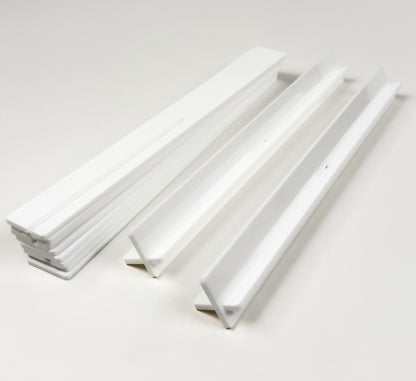 Acrylic Travel Racks & Rack Bag- White