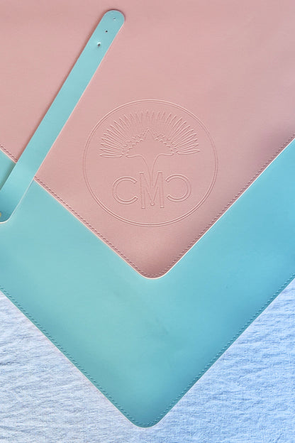 Reversible Vegan Leather Game Mat