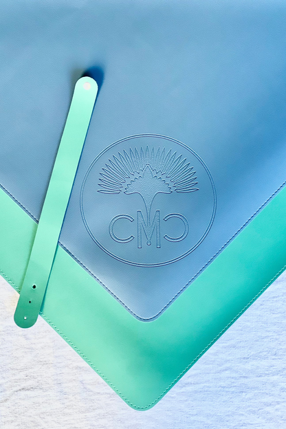 Reversible Vegan Leather Game Mat