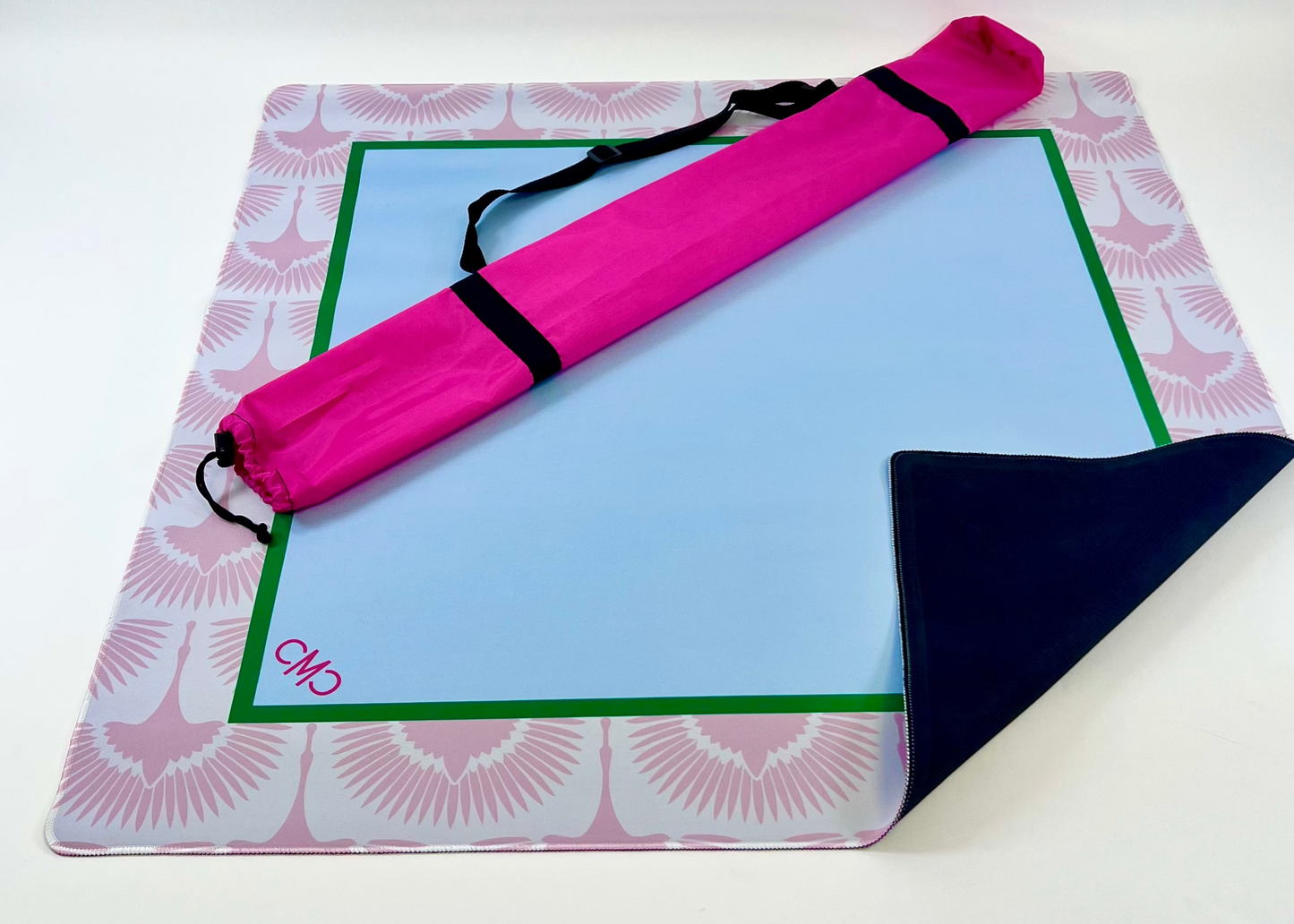 The Migration Mat – Neoprene Mahjong Mat in 2 color options w/ Carrying Bag