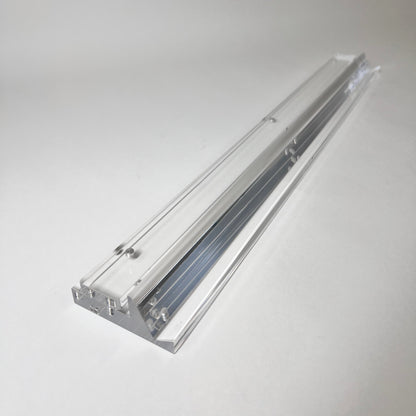 20" Long Clear Acrylic MahJong Racks with Magnetic Pushers – Set of 4