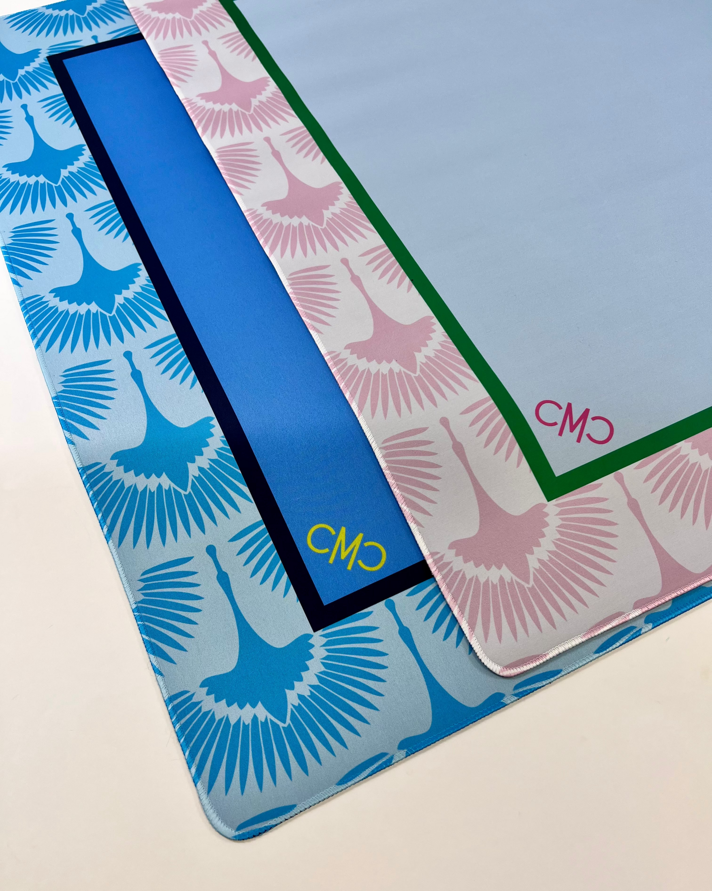 The Migration Mat – Neoprene Mahjong Mat in 2 color options w/ Carrying Bag