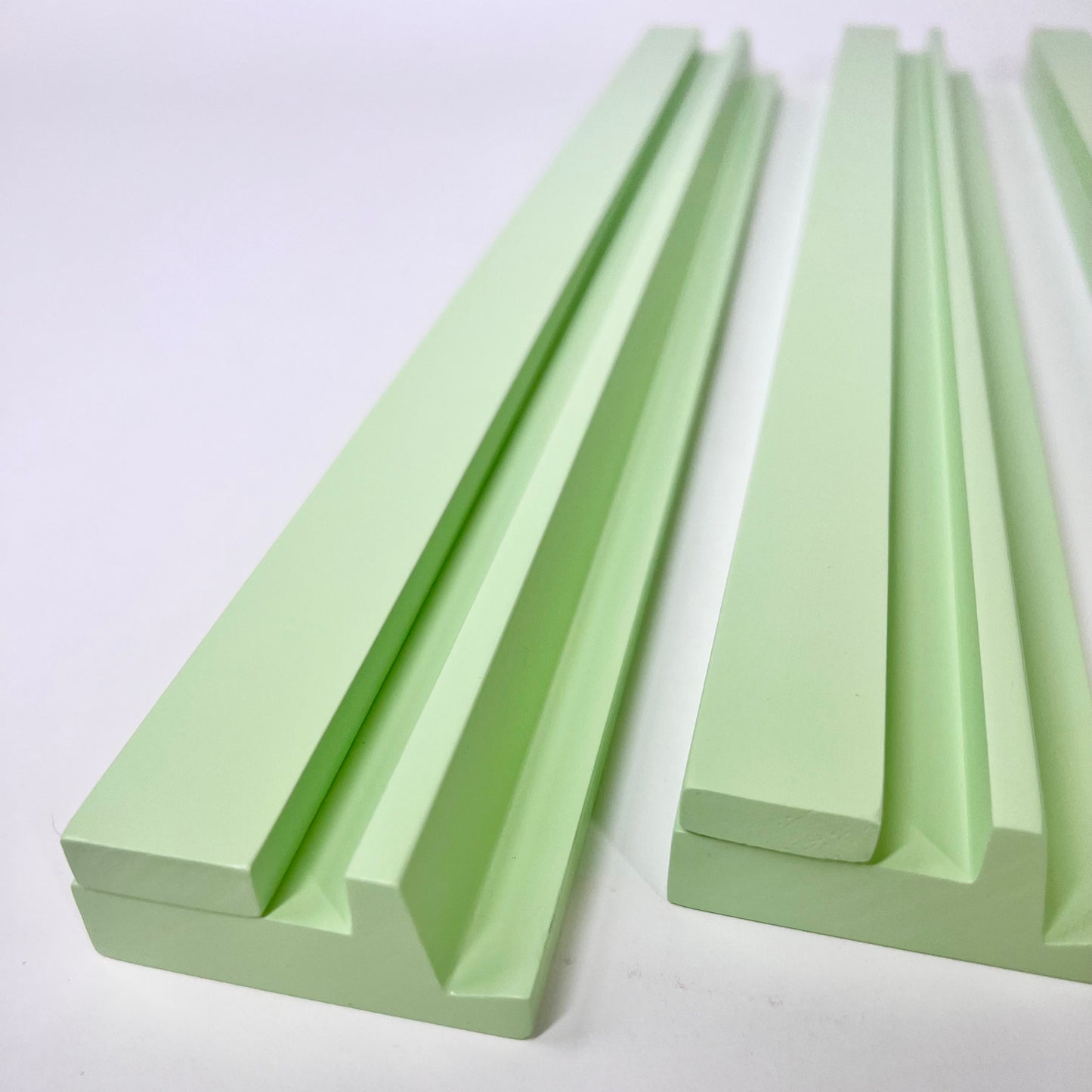 20" Wooden Mahjong Racks with Magnetic Pusher – Set of 4, 4 Color Options