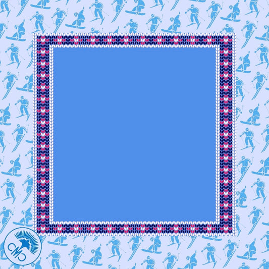 Ski Club Mat - Periwinkle Center
